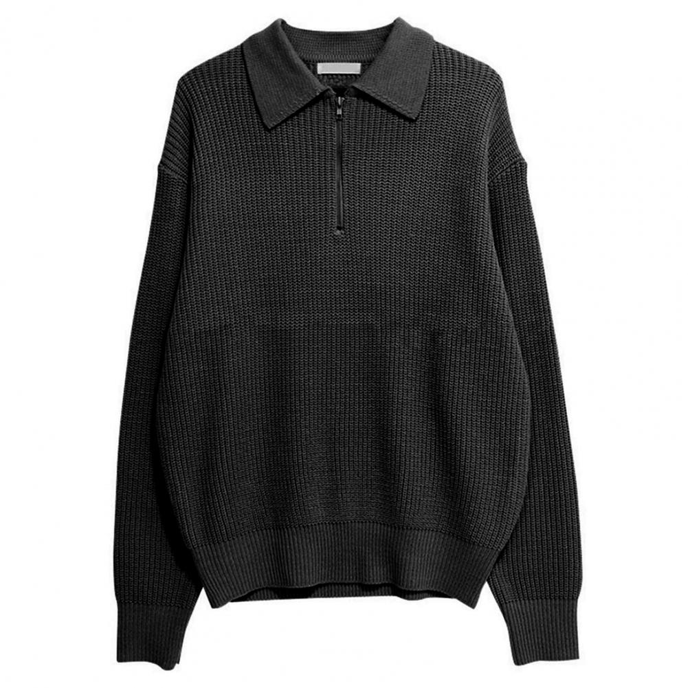 Laurent Dubois - Pullover Quarter Zip Sweater